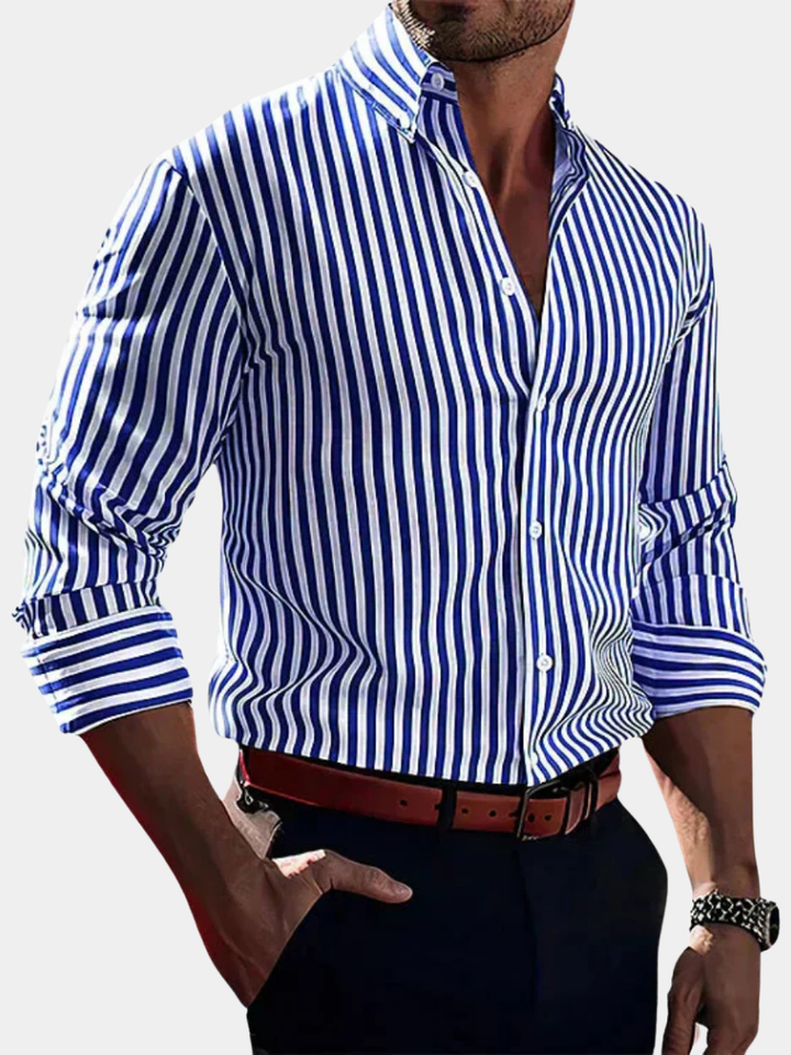 ELENA HARPER™  |  STRIPED SHIRT FOR MEN