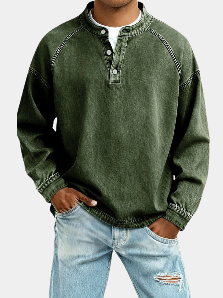 ELENA HARPER™  |  HENLEY SHIRT FOR MEN