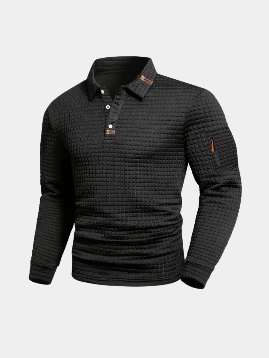 Classic Long Sleeve Shirt for Men - Elena Harper