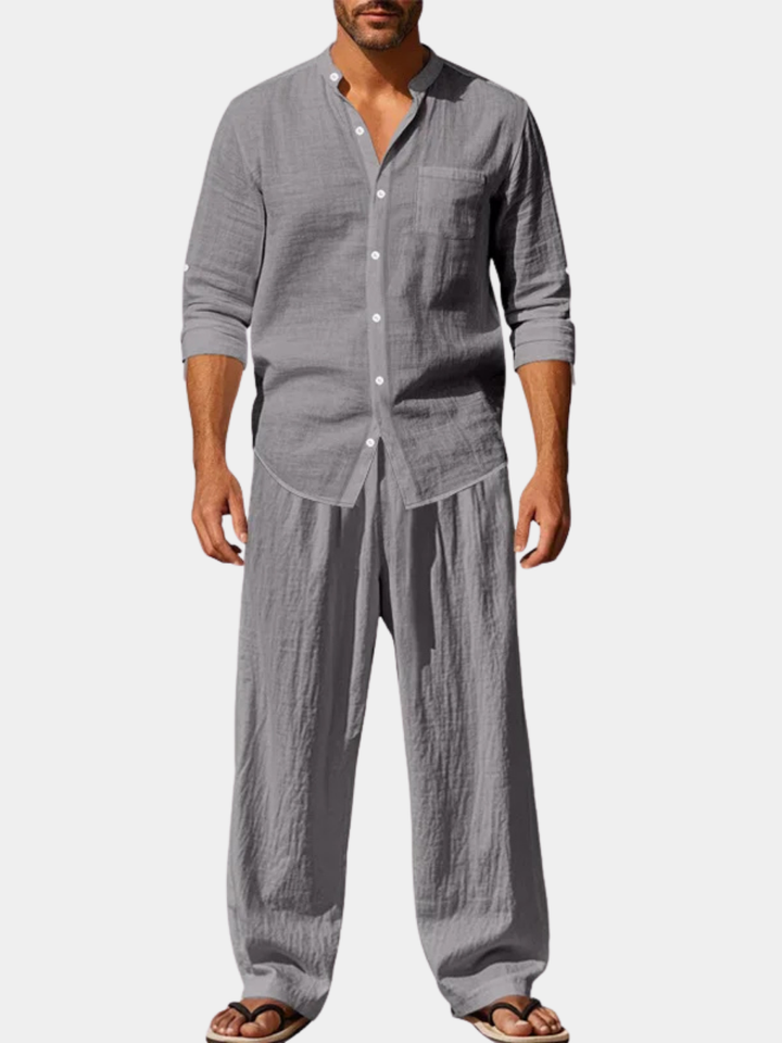 ELENA HARPER™  |  CLASSIC LINEN SET FOR MEN