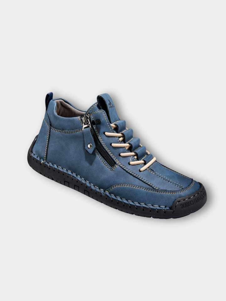 ELENA HARPER™  |  SUEDE SHOES WITH ZIP FOR MEN
