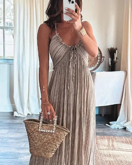 Silvia Sleeveless Dress - Elena Harper