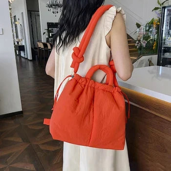 Women's Quilted Puffer Bag – Chic & Stylish
