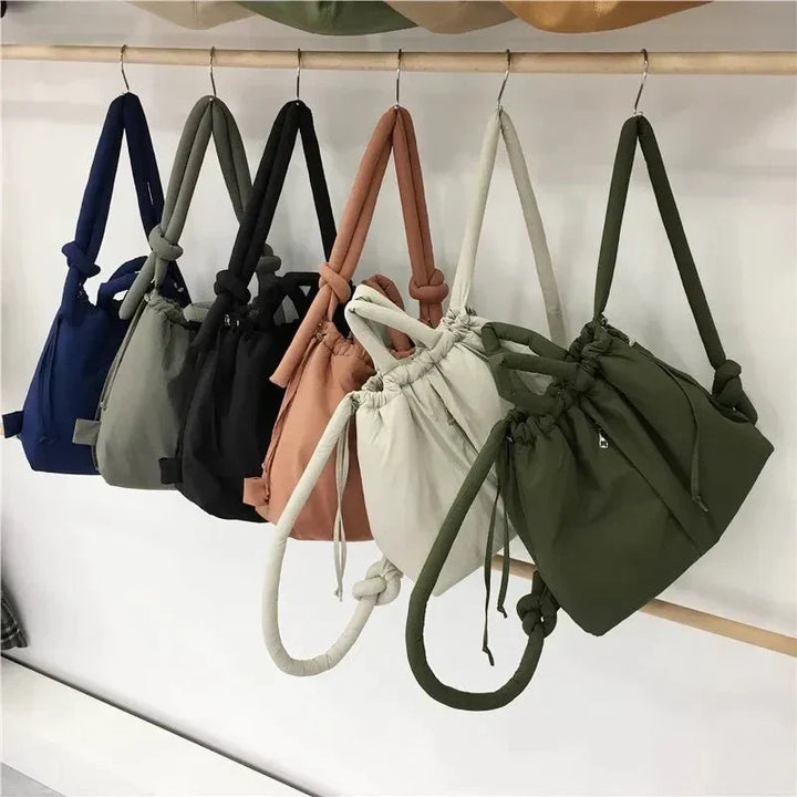 Women's Quilted Puffer Bag – Chic & Stylish