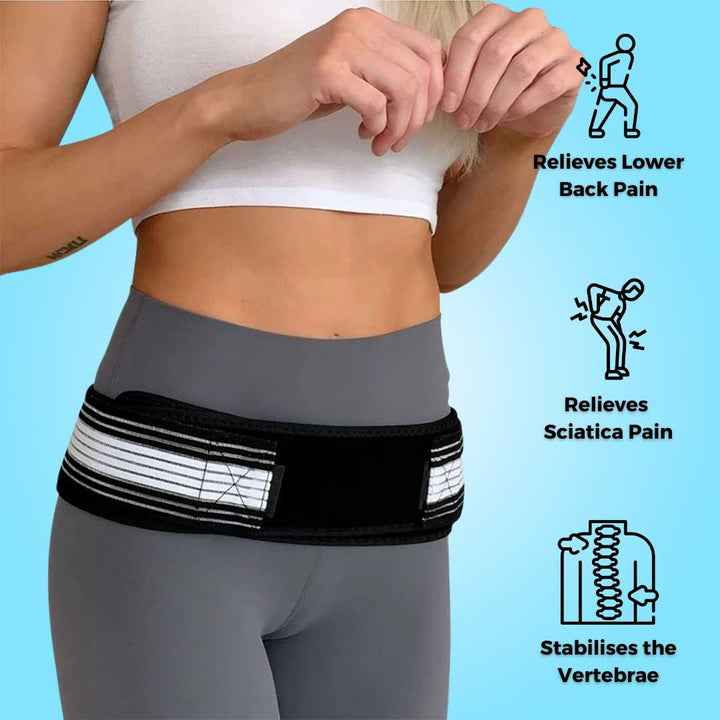 Adjustable Orthopedic Back Support Belt for Posture