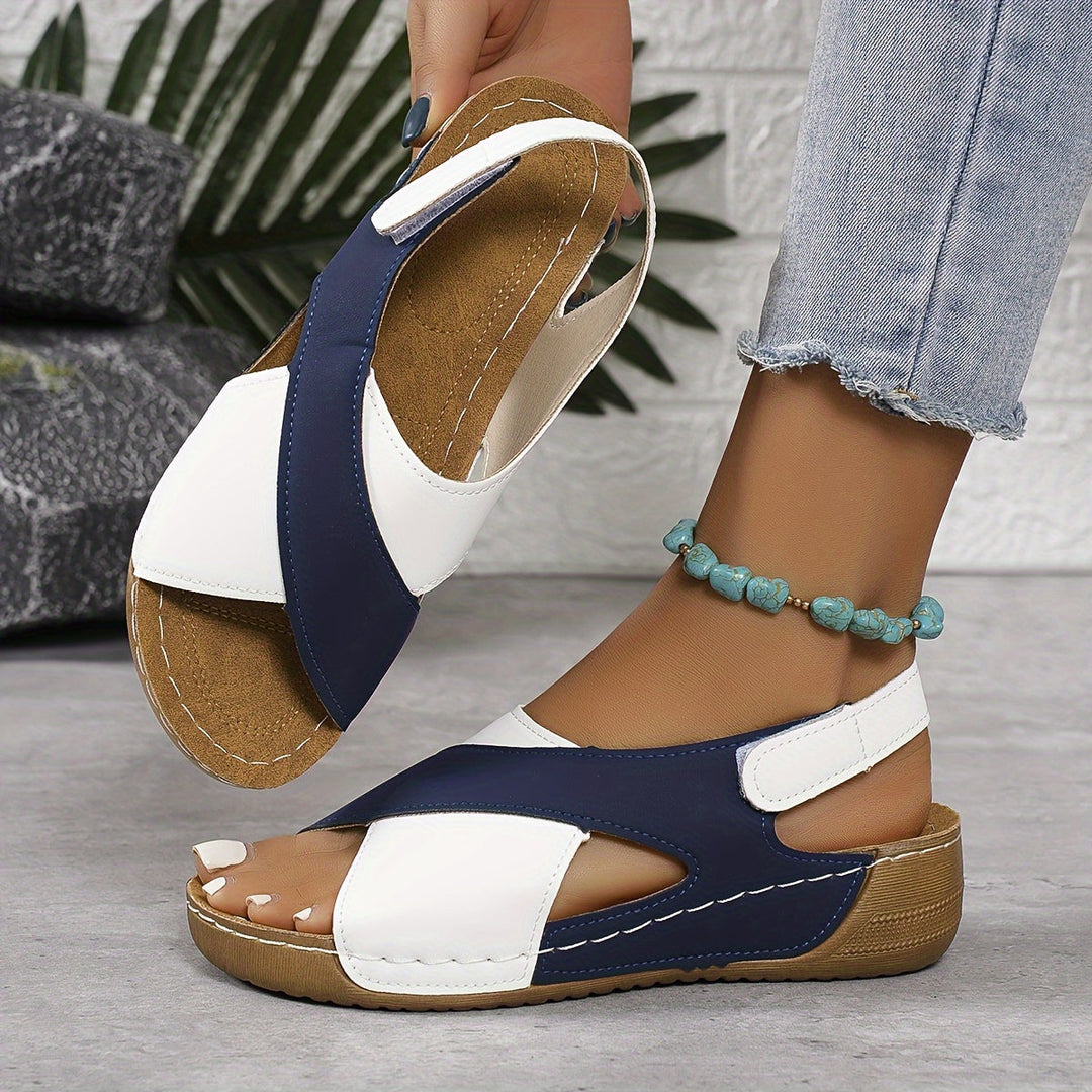 Tasha Elegant and Sustainable Orthopedic Sandals, view 3 - Elena Harper