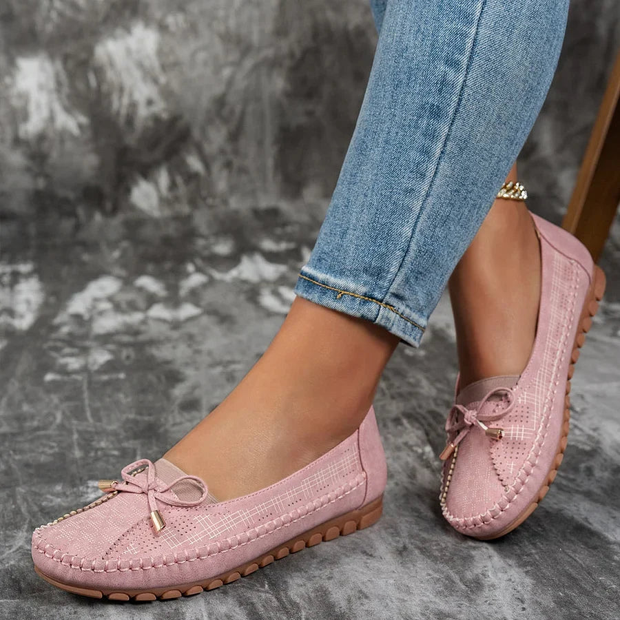 Leno Casual Comfortable Loafers with Supportive Insole, view 10 - Elena Harper