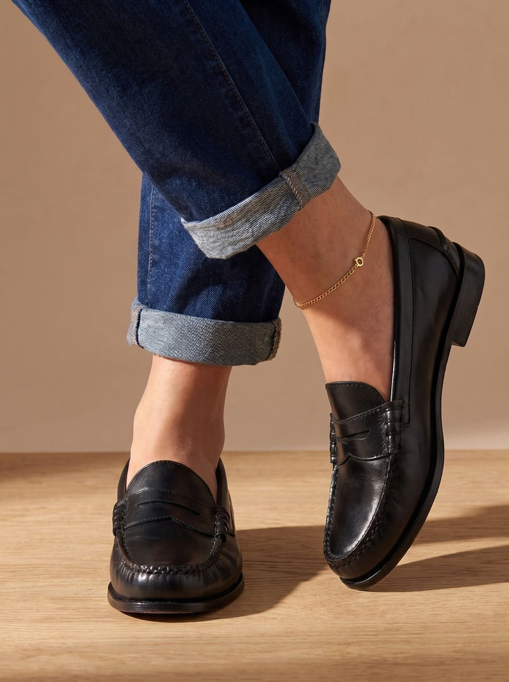 Eliana | Classic and Stylish Women's Penny Leather Loafers