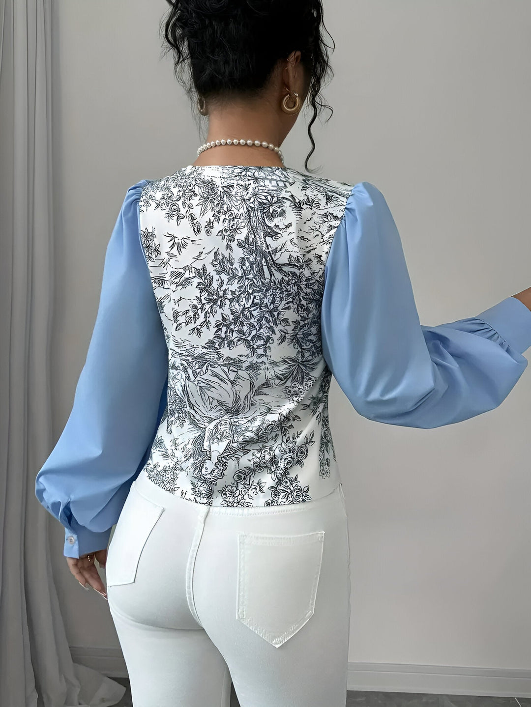 Blair - Floral Print Blouse