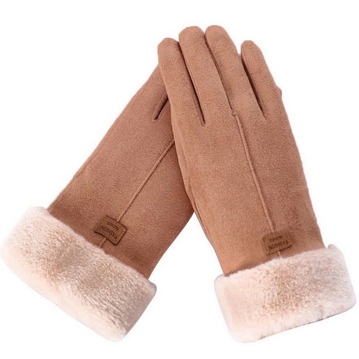 Eleonora | Luxurious and Warm Suede Gloves