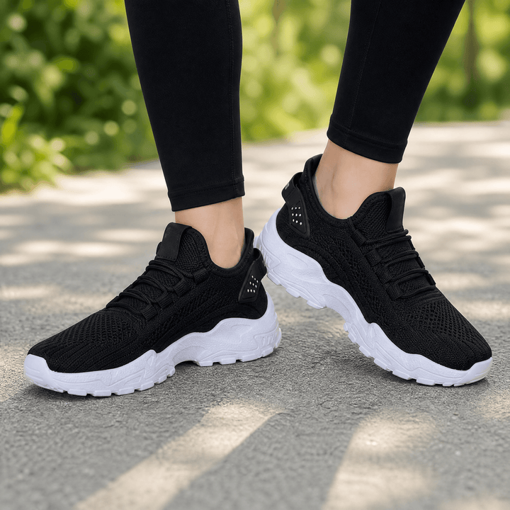 Airessa Breathable Mesh Sneakers for All Day Comfort - Elena Harper