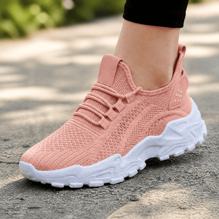 Airessa Breathable Mesh Sneakers for All Day Comfort - Elena Harper