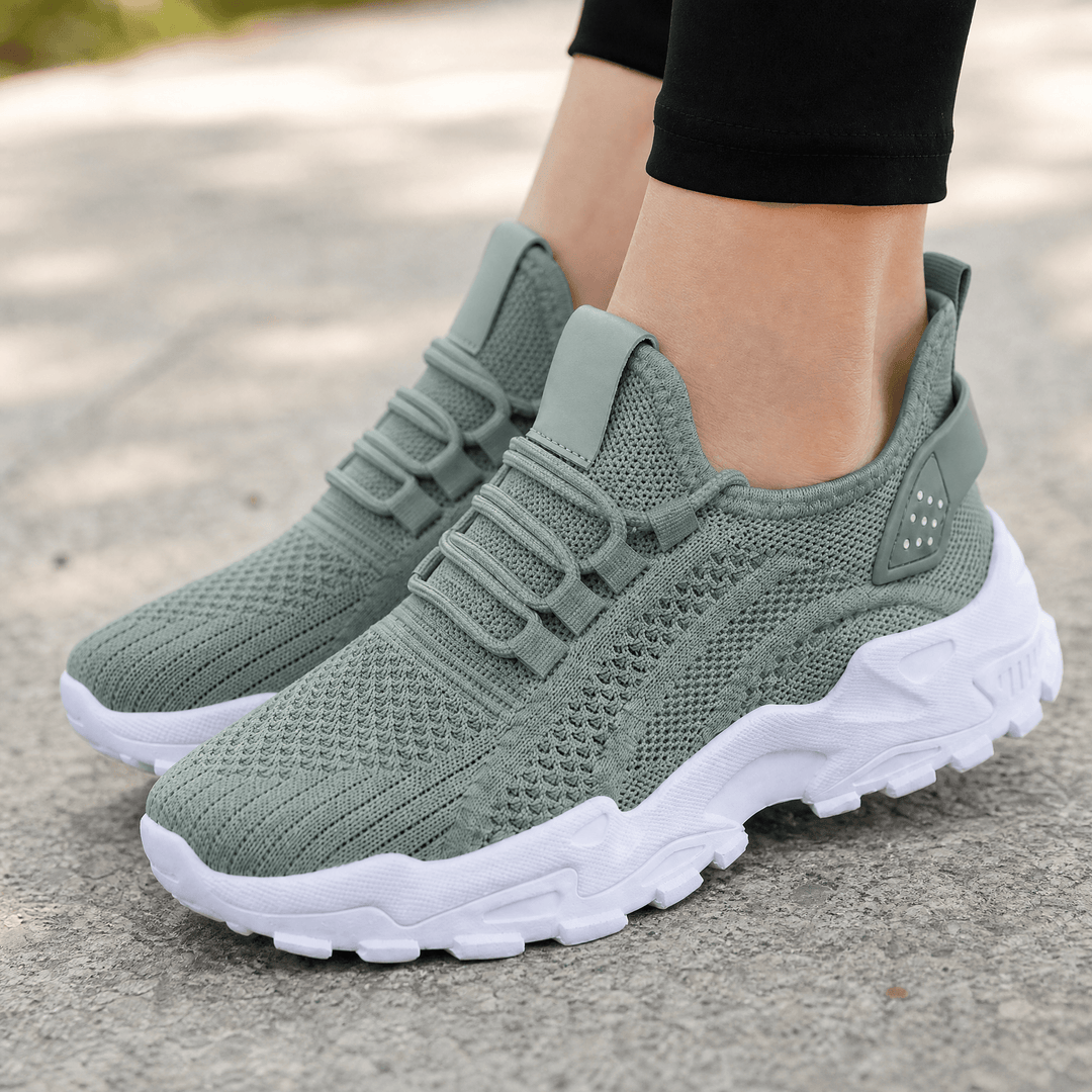 Airessa Breathable Mesh Sneakers for All Day Comfort - Elena Harper