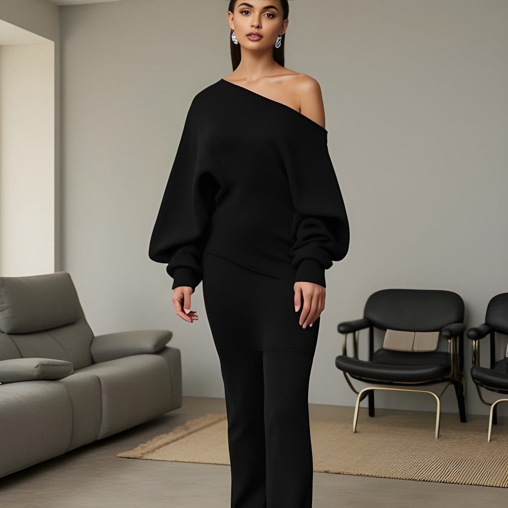 Dropped Shoulder Sweatshirt Dress