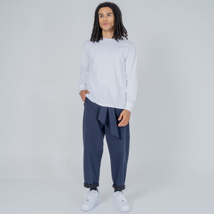 Akio Winter Harem Pants, view 10 - Elena Harper