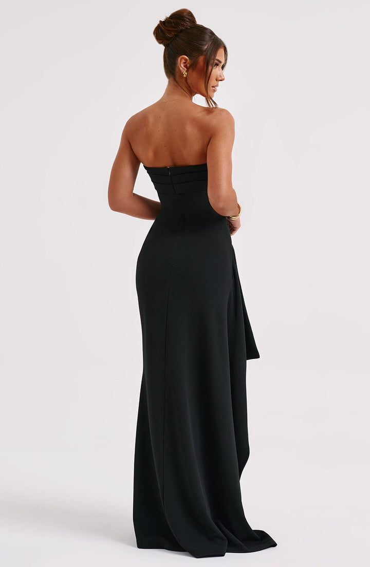 FALLON – ELEGANT STRAPLESS MAXI DRESS