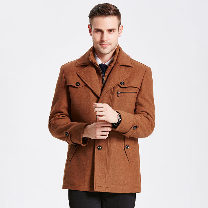 Elegant Wool Coat - Darius
