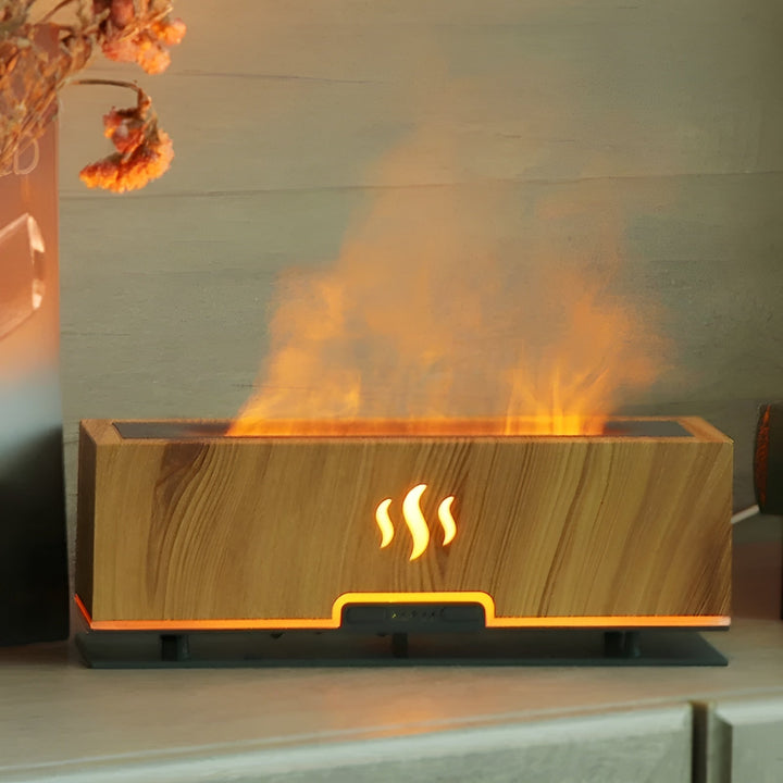 GlowFlame – Multifunctional Aroma Humidifier