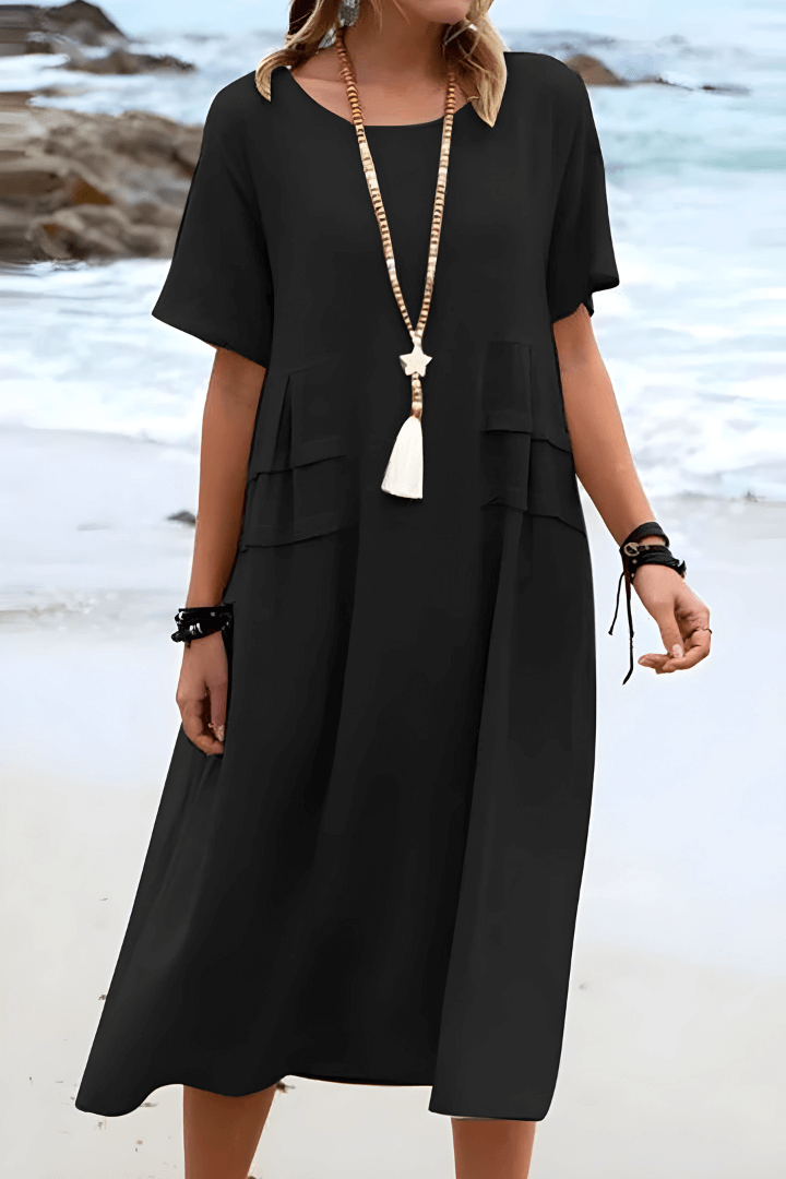 Summer Linen Dress Aria™