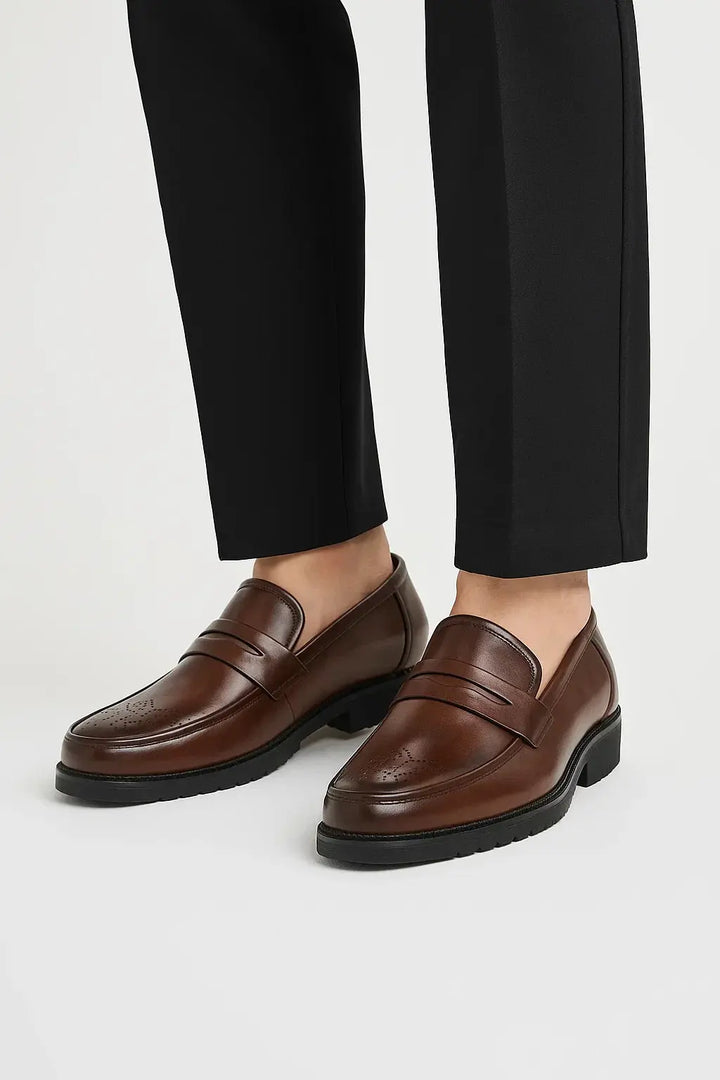 Harrington Oxford Men's Oxford Shoes Breathable Round Toe Formal - Elena Harper