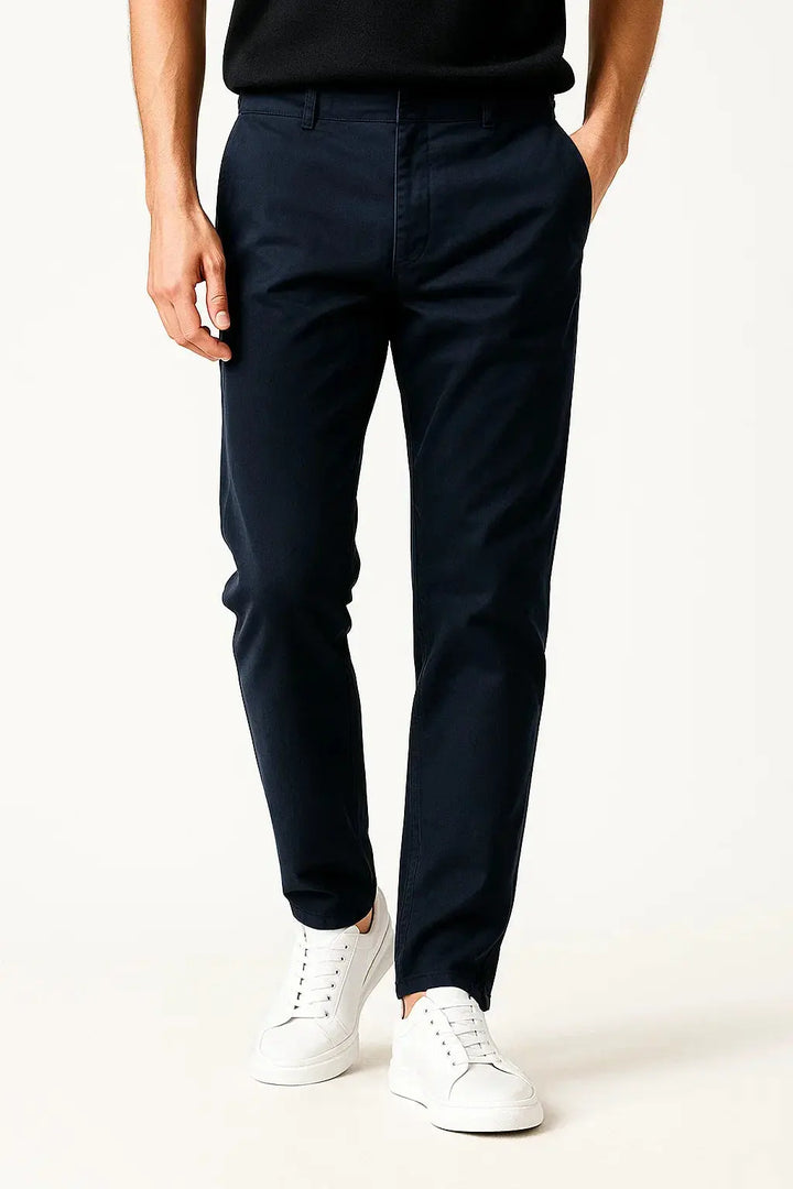 Harrington Oxford | Men's Chino Pants Khaki Stretch Straight Fit
