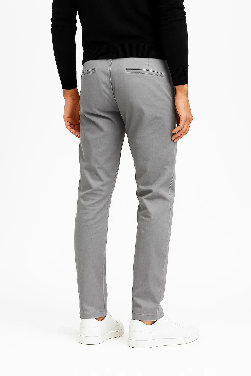Harrington Oxford | Men's Chino Pants Khaki Stretch Straight Fit