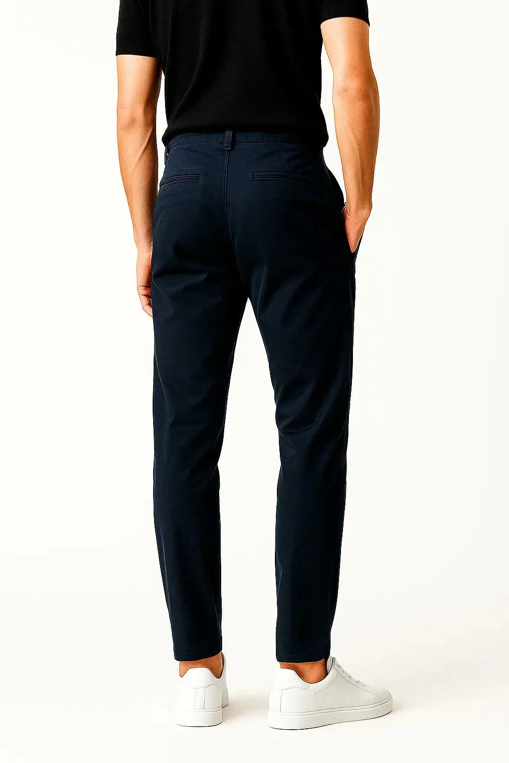 Harrington Oxford | Men's Chino Pants Khaki Stretch Straight Fit