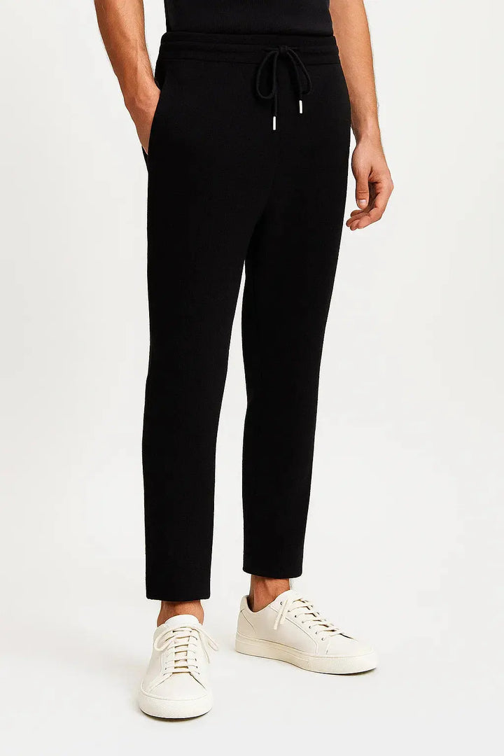 Harrington Oxford | Men's Pants Merino High Waist Thick Casual Warm