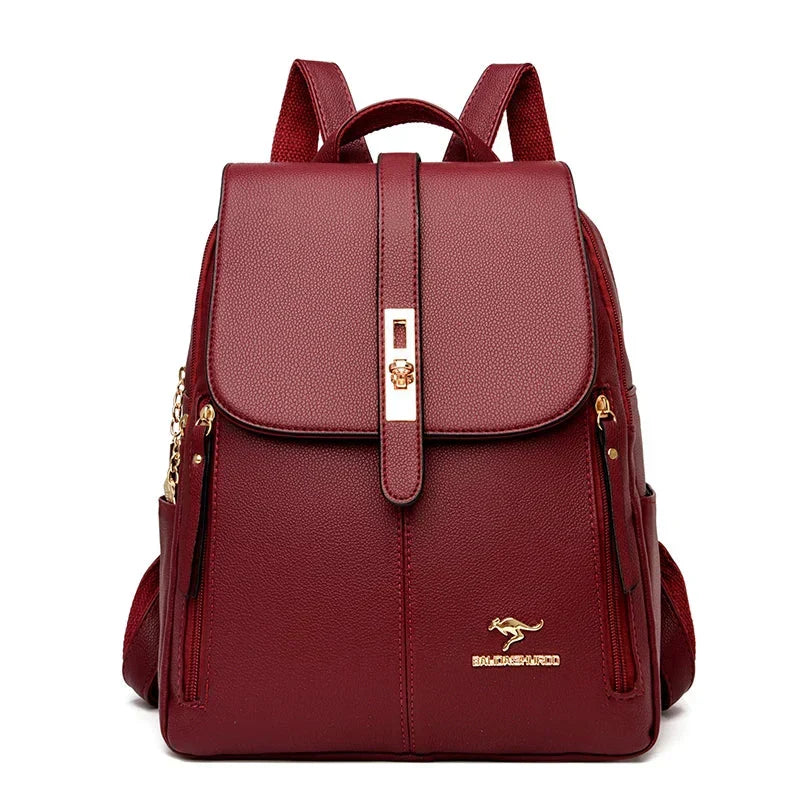 Alisa Leather Backpack