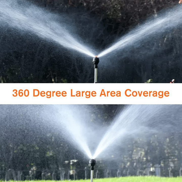 Automatic Rotating Garden Sprinkler with Adjustable Tripod
