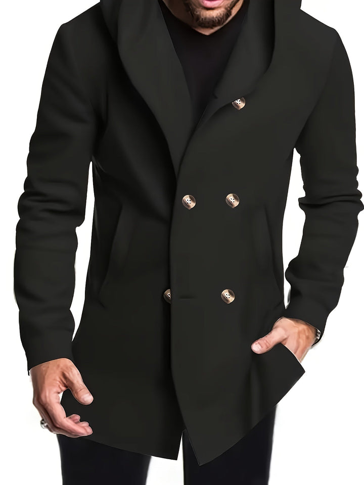 ELENA HARPER™  |  MID-LENGTH HOODED COAT FOR MEN