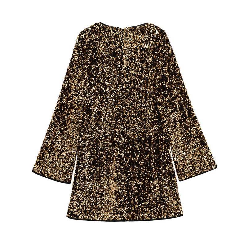 Women's Relaxed Fit Sequin Dress - Aeryn