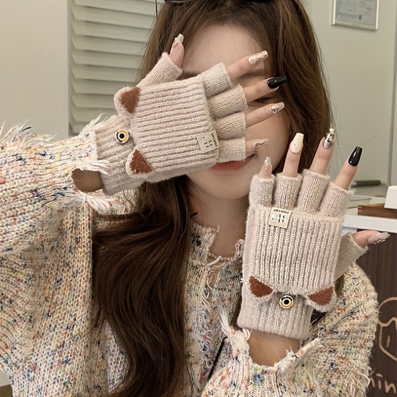 Warm Cartoon Gloves