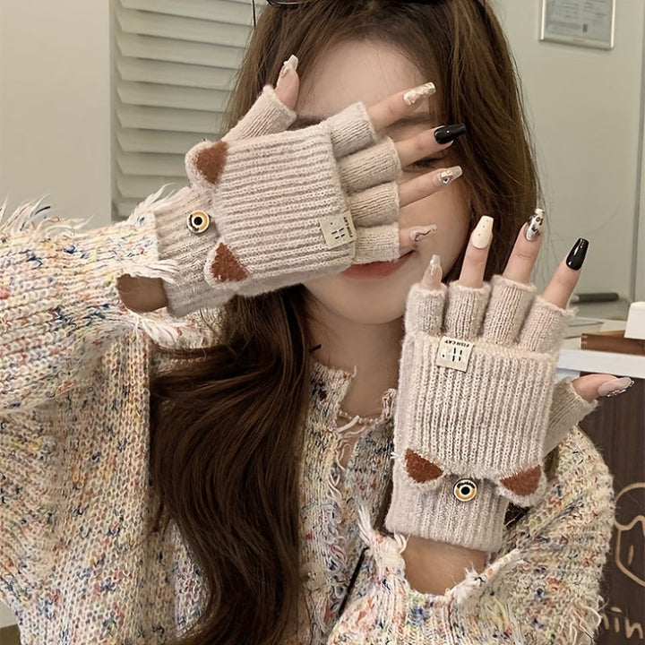 Warm Cartoon Gloves