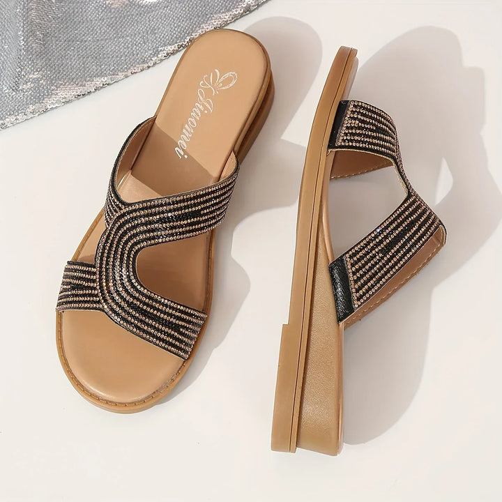 Lilia Comfortable Women's Sandals with Orthopedic Fit, view 7 - Elena Harper