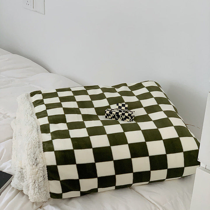 Plaid Blanket Checkered Autumn