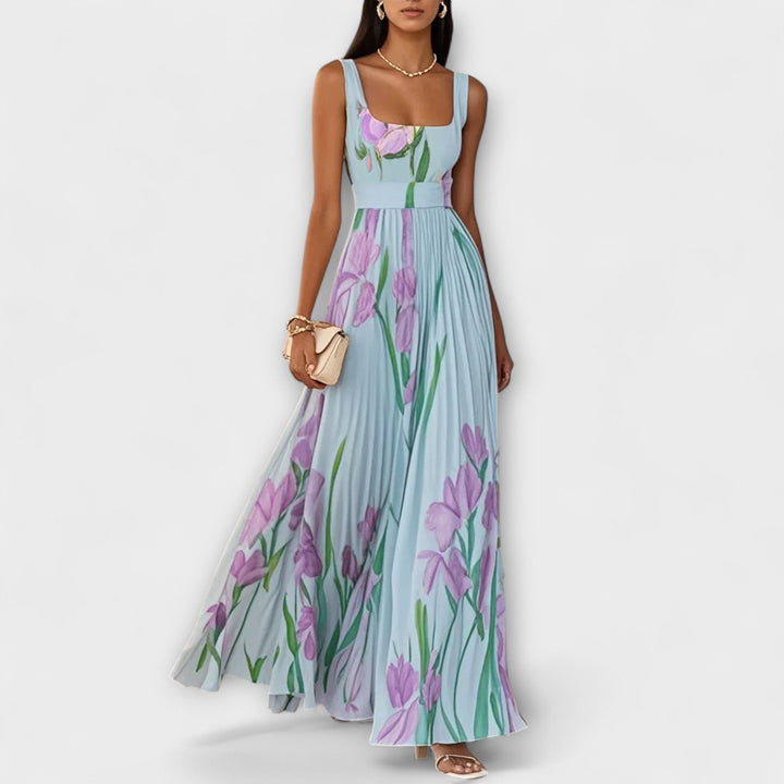 Sofia Blooming Elegance Maxi Dress - Elena Harper
