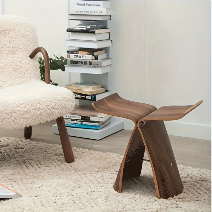 Elegant Butterfly Stool – Timeless Design for Living Room and Hallway
