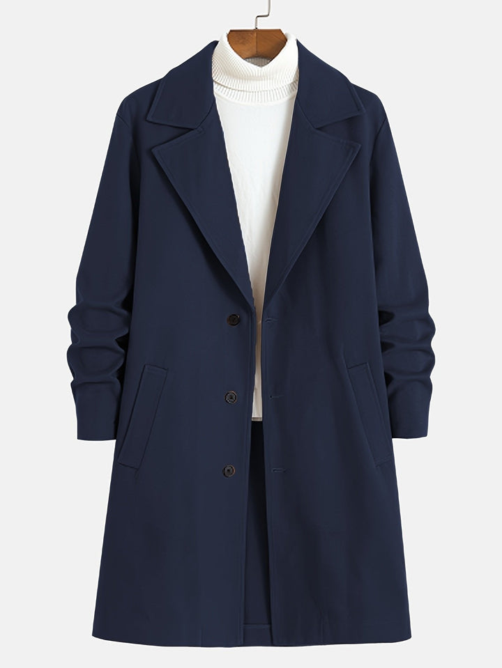 Alexander | Elegant and Timeless Men's Trench Coat