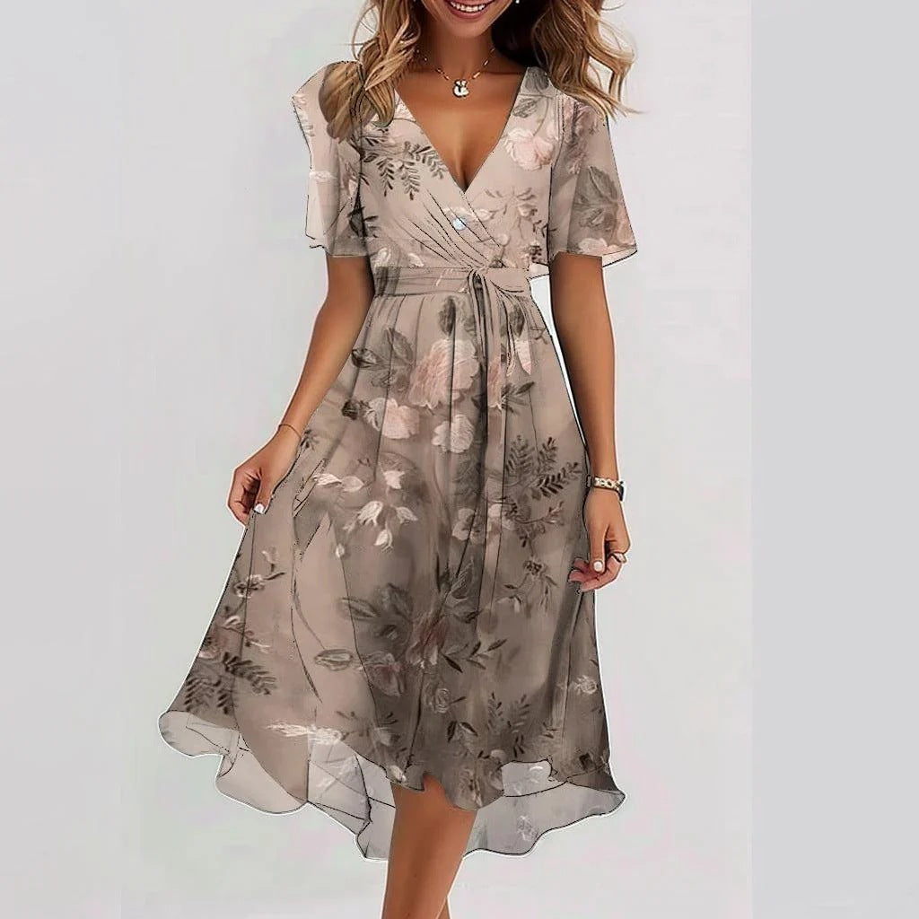 Mira Elegant Summer Dress - Elena Harper