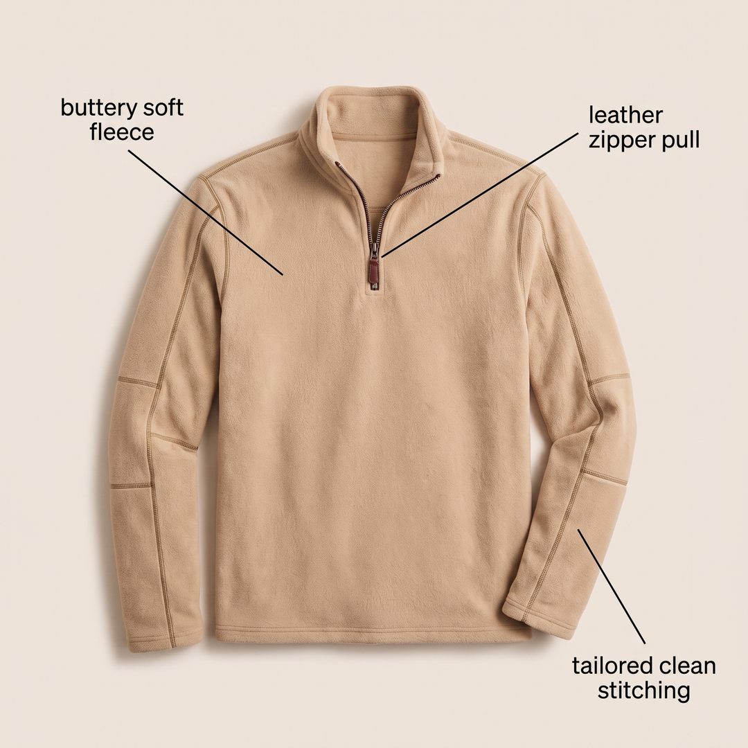 Marcel | Warming and Versatile Men's Zip Pullover