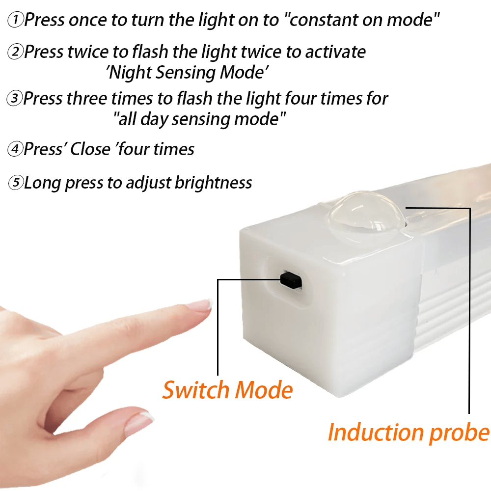 GlowMag™ - Tool-Free Smart Sensor Magnet USB Rechargeable LED Lights