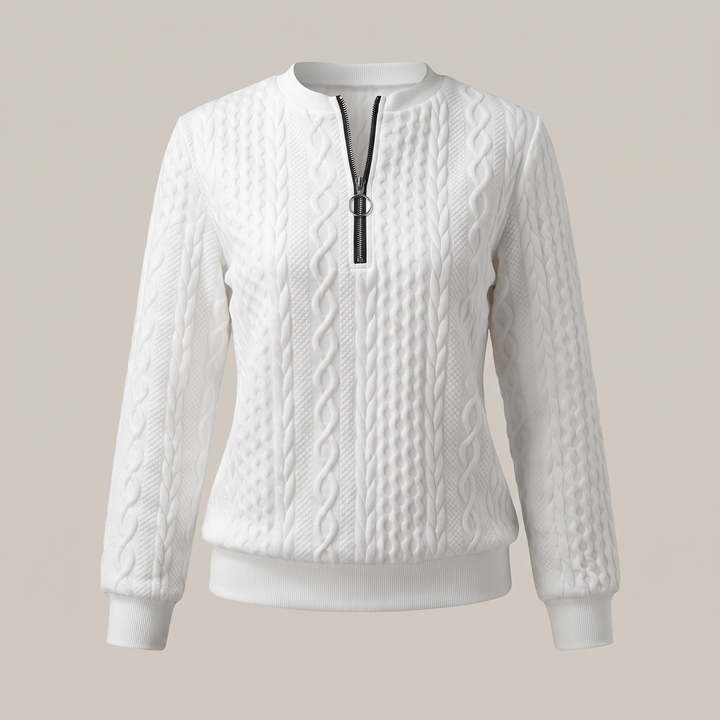 Emily | Casual and Comfortable Women's Zip-Up Sweater