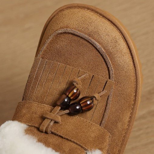 Eleanor | Luxurious and Cozy Women's Suede Loafers