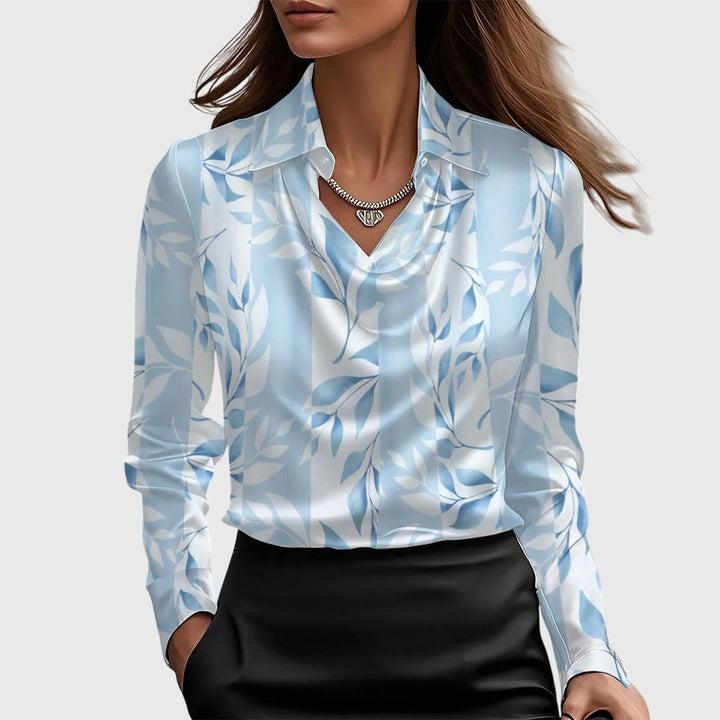 Brooklyn Elegant Blouse - Elena Harper