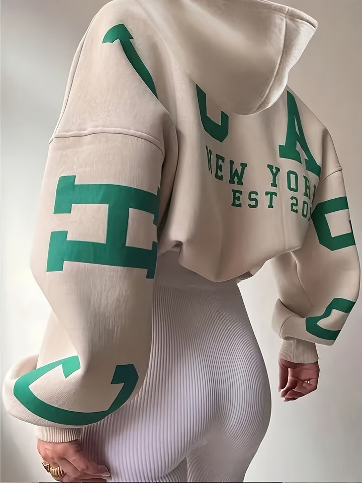 Cameron - Oversized Printed Hoodie