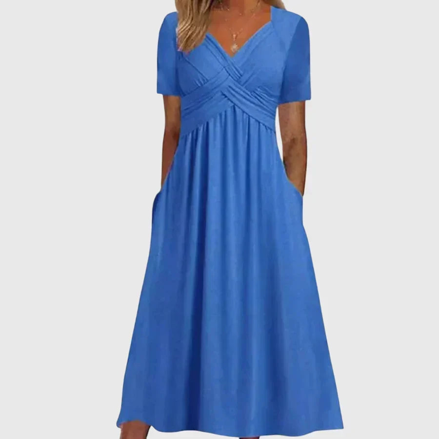 Amanda Flattering Dress - Elena Harper