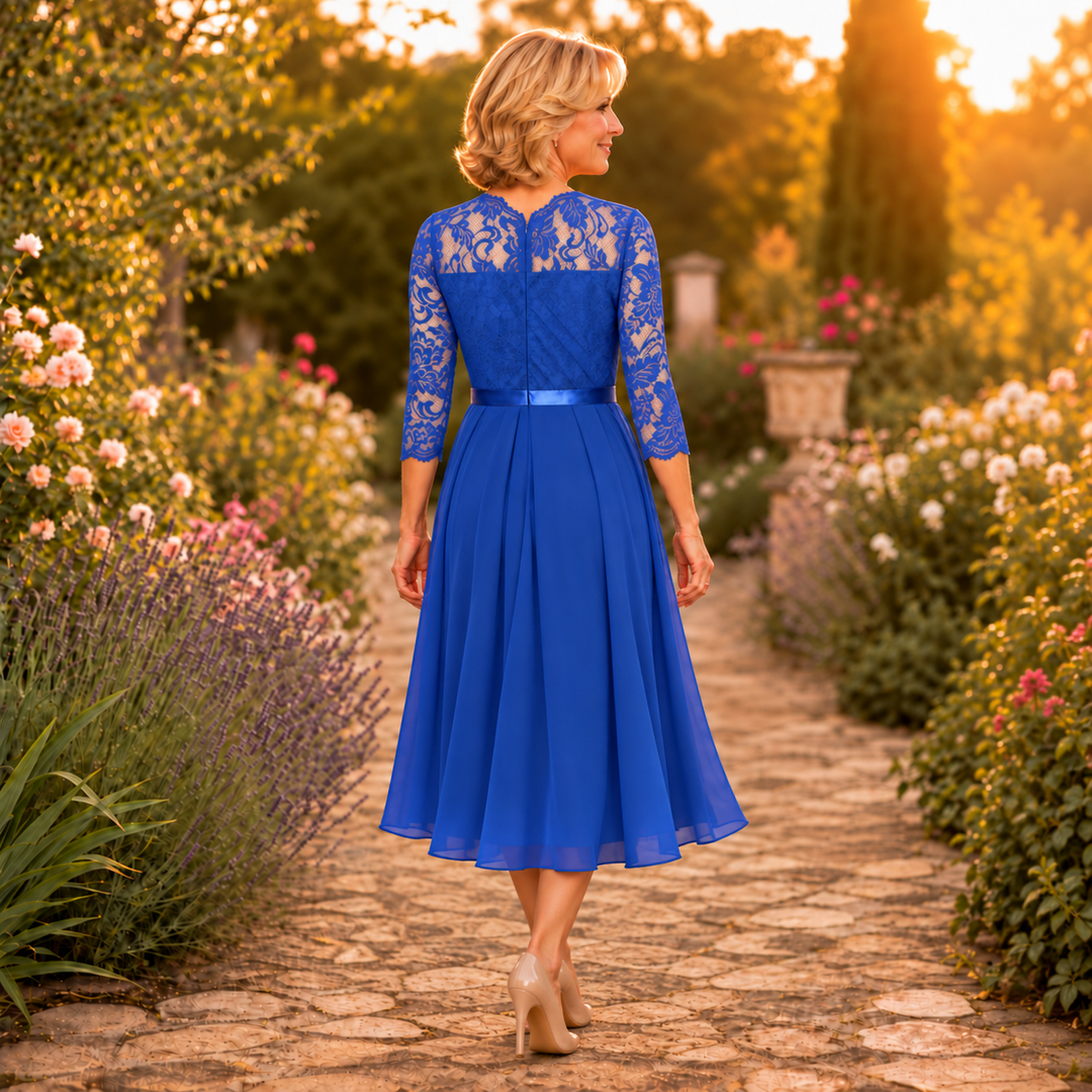 Composure The Lace Maxi That Falls Into One Long Line - Elena Harper