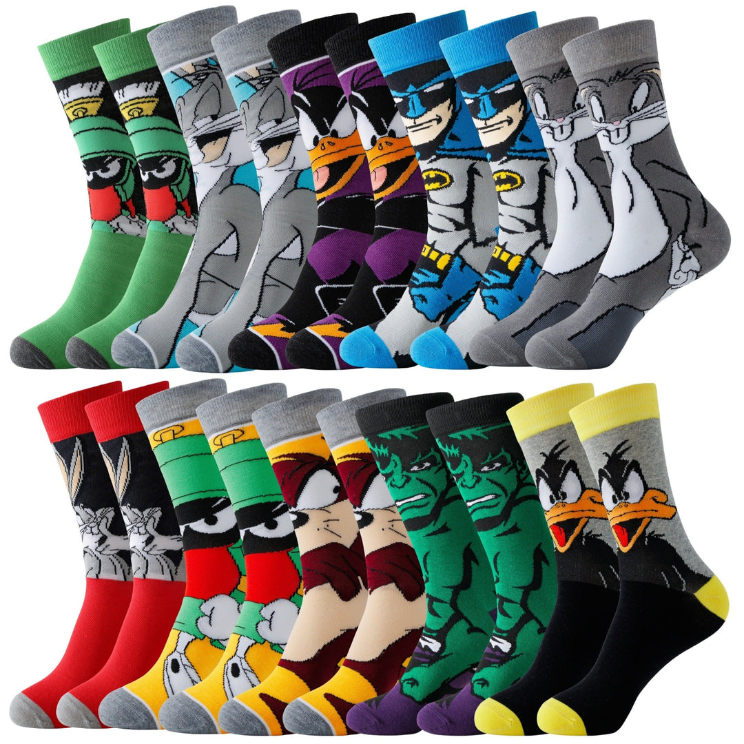 Unisex Fun Cartoon Socks – Colorful Comfort & Playful Style