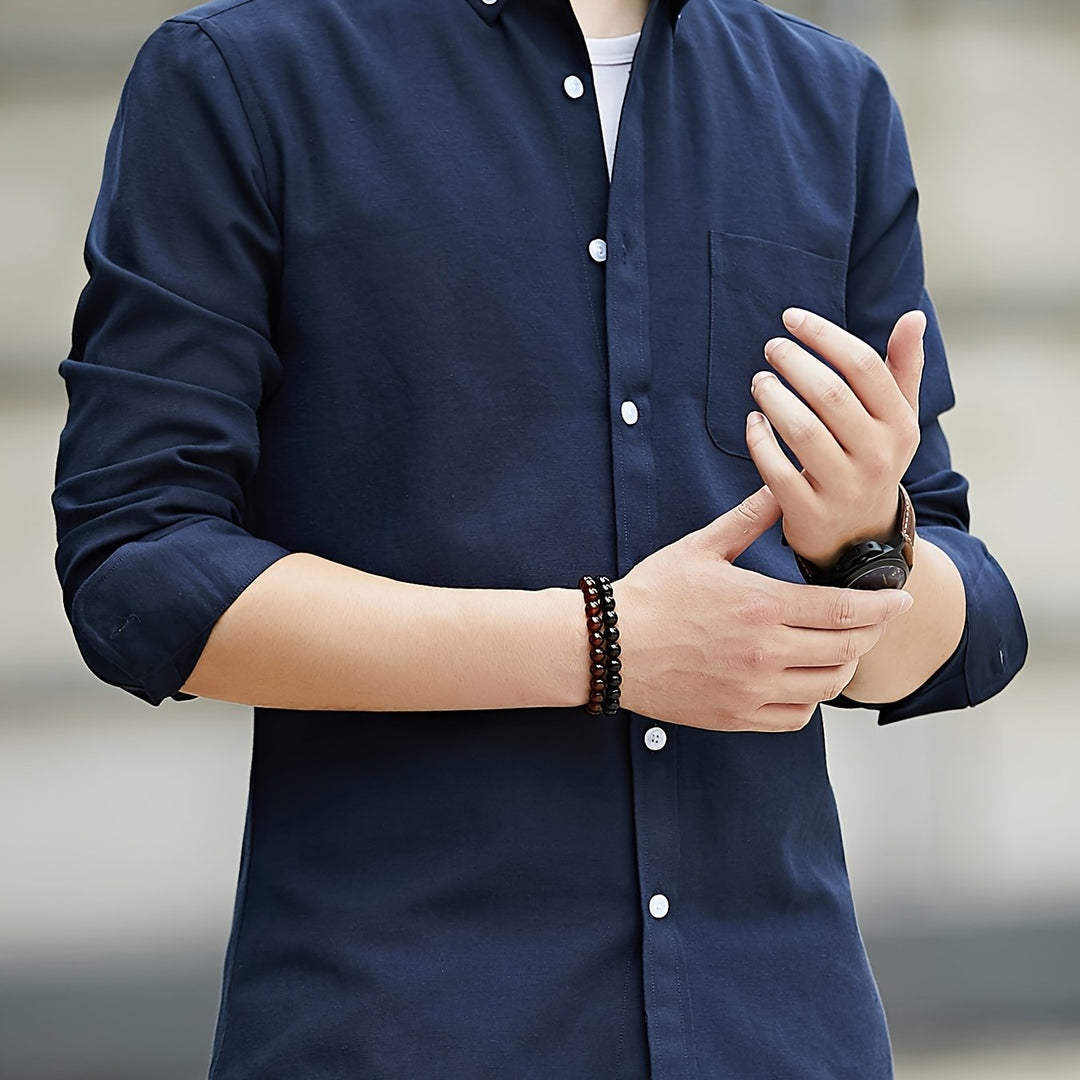 ELENA HARPER™  |  LONG SLEEVE SHIRT FOR MEN
